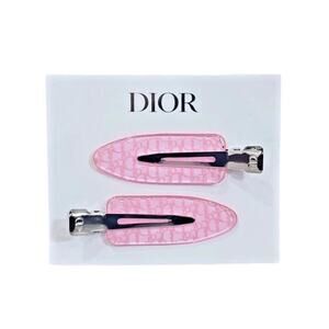 Dior Beauty Backstage Pink  TrotterHair Clips 2 pc set Novelty GWP NEW
